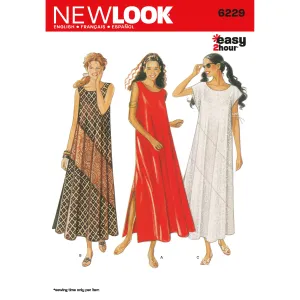 Misses Dresses - New Look Sewing Pattern N6229