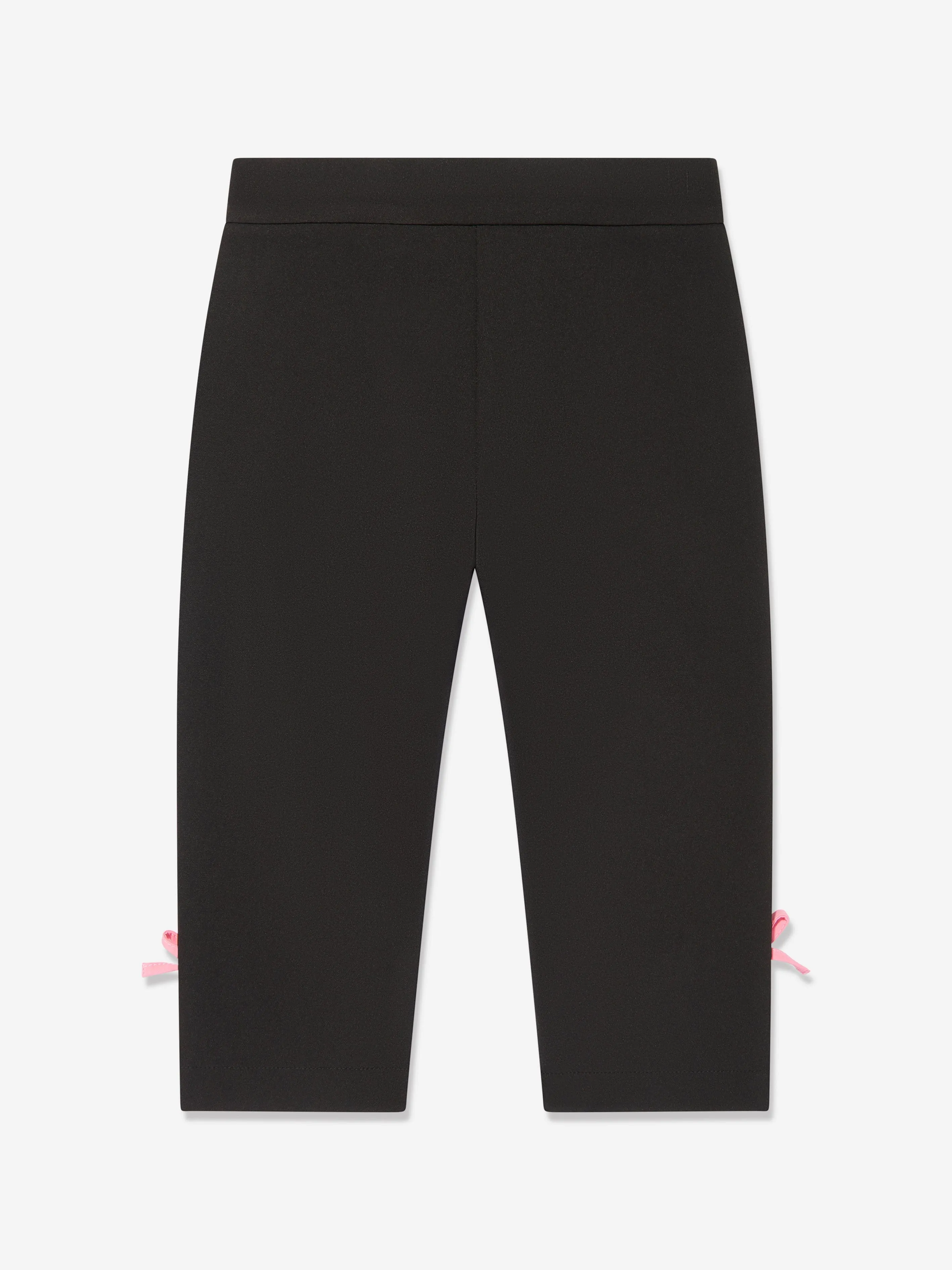 MSGM Girls Technical Pants in Black