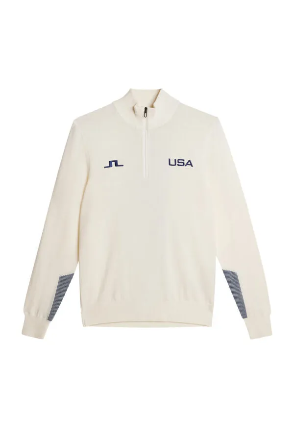 Nathaniel USA GOLF Half Zip Sweater