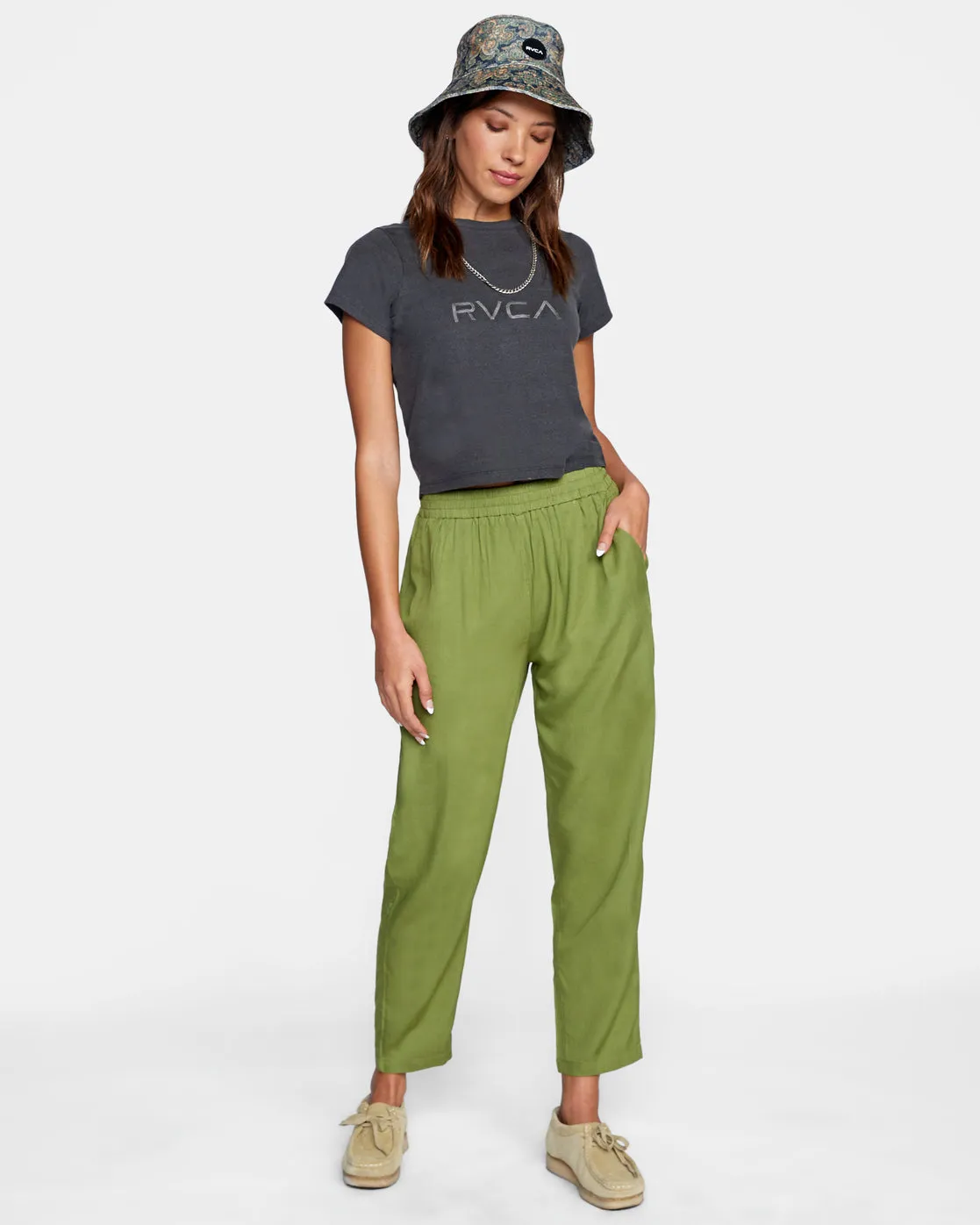 New Yume Beach Pants - Green Moss