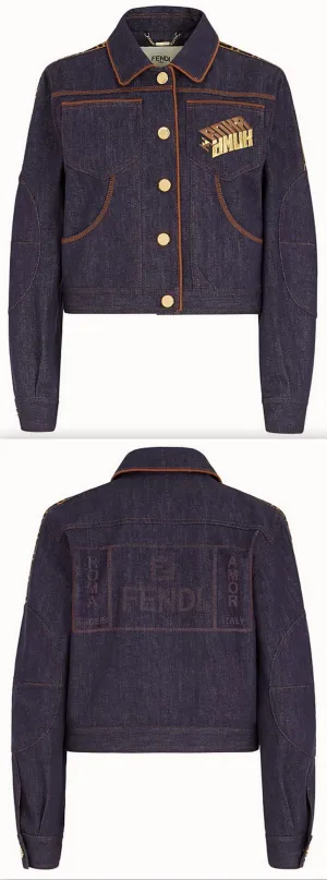 'Roma Amor' Denim Jacket