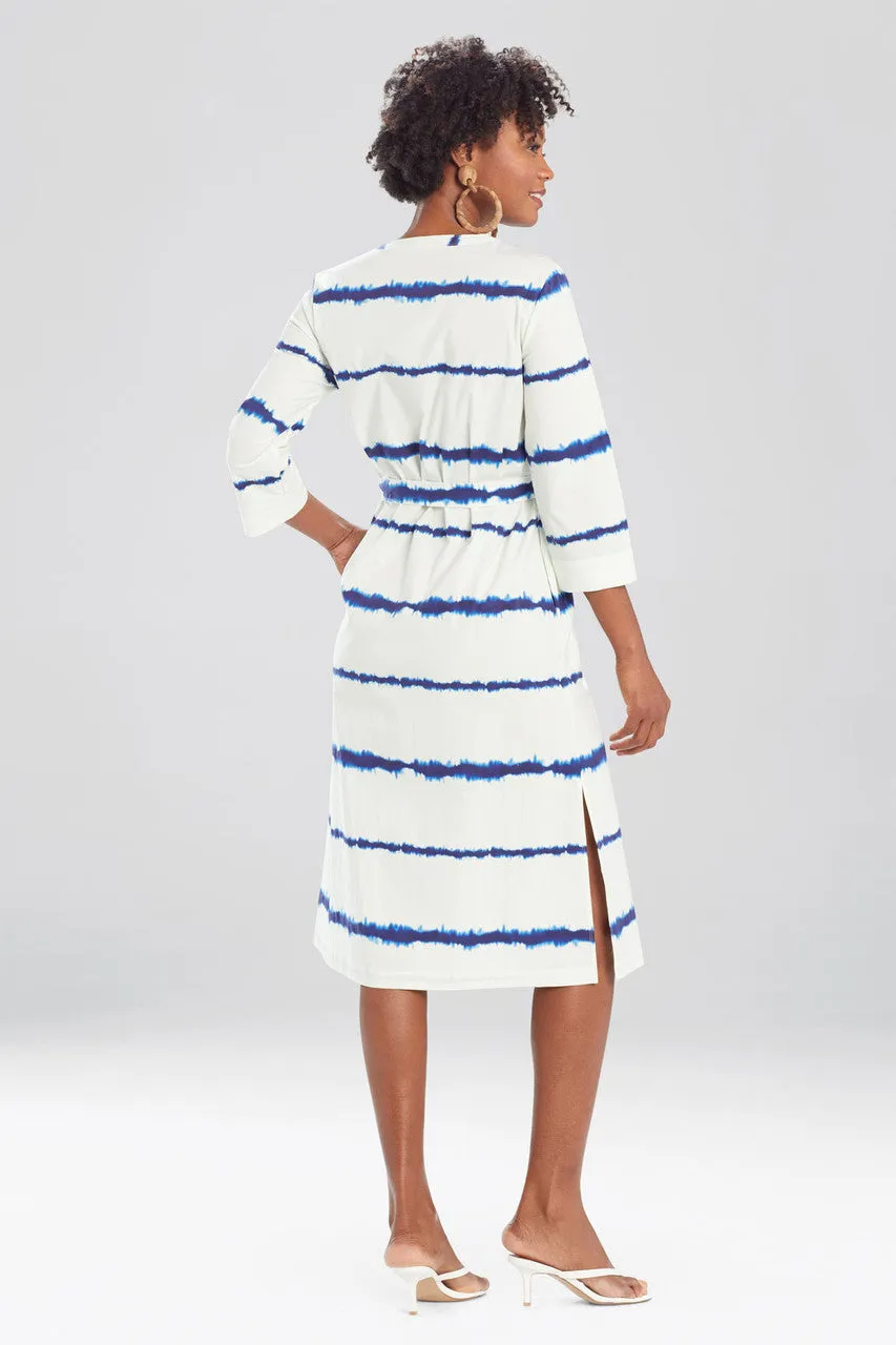 Shima Light Poplin Tie Belt Dress