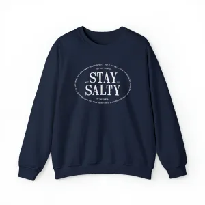 Stay Salty Christian Crewneck Sweater