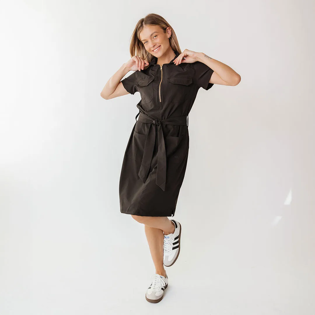 Vineyard Dress, Black