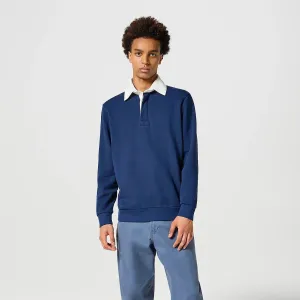 Wrangler - Polo Sweatshirt - Navy